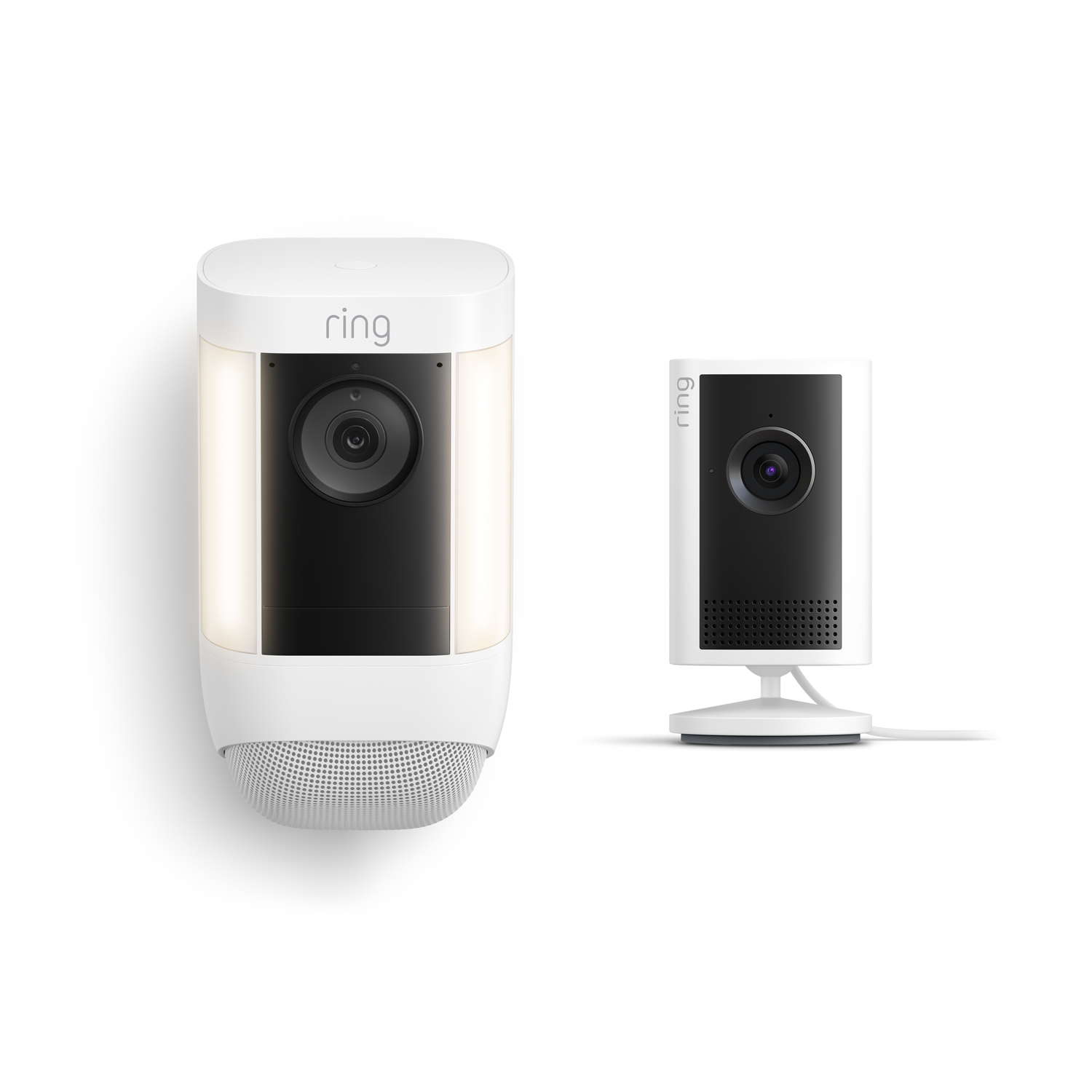Indoor Cam Plus + Spotlight Cam Pro, Battery - White