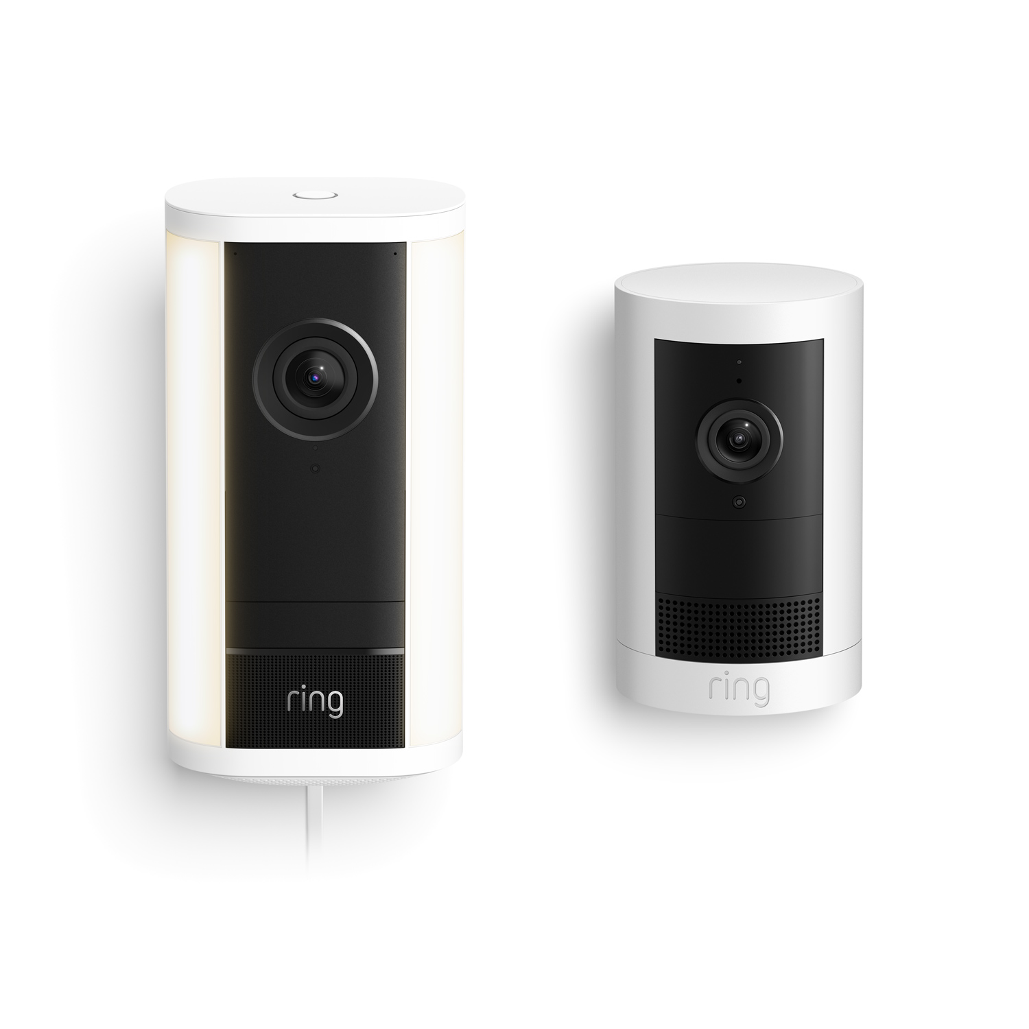 Spotlight Cam Pro (2nd Gen) + Outdoor Cam Plus, Battery - White