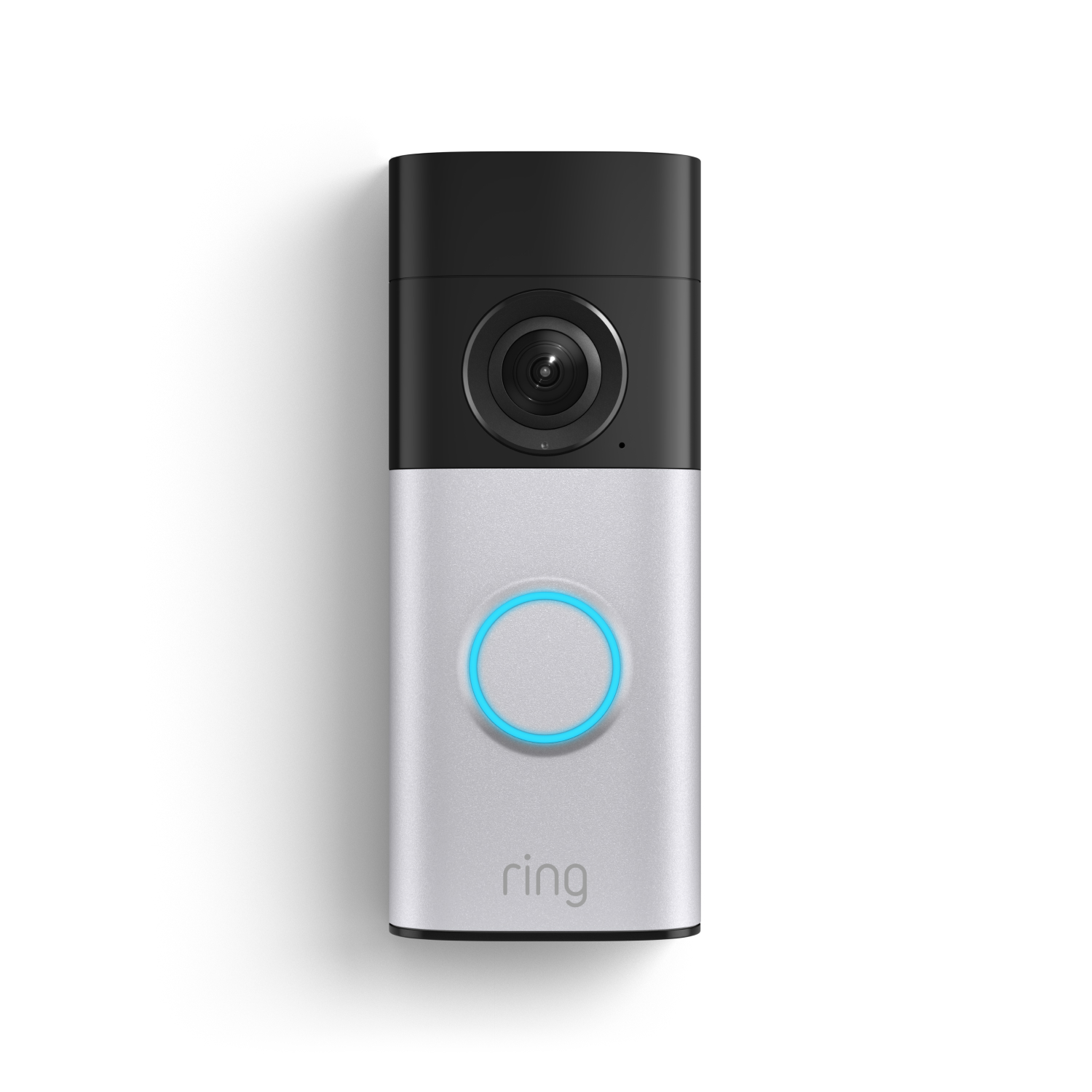 Bedrade videodeurbel Plus (Wired Video Doorbell Plus) - Zilver-nikkel