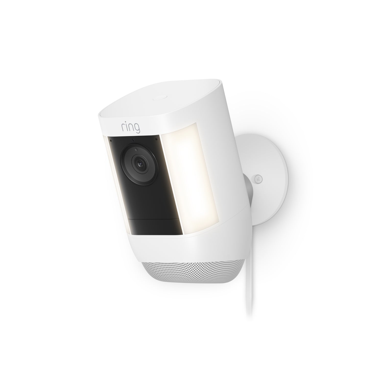 Spotlight Cam Pro (Certified Refurbished) - Plug-In / White