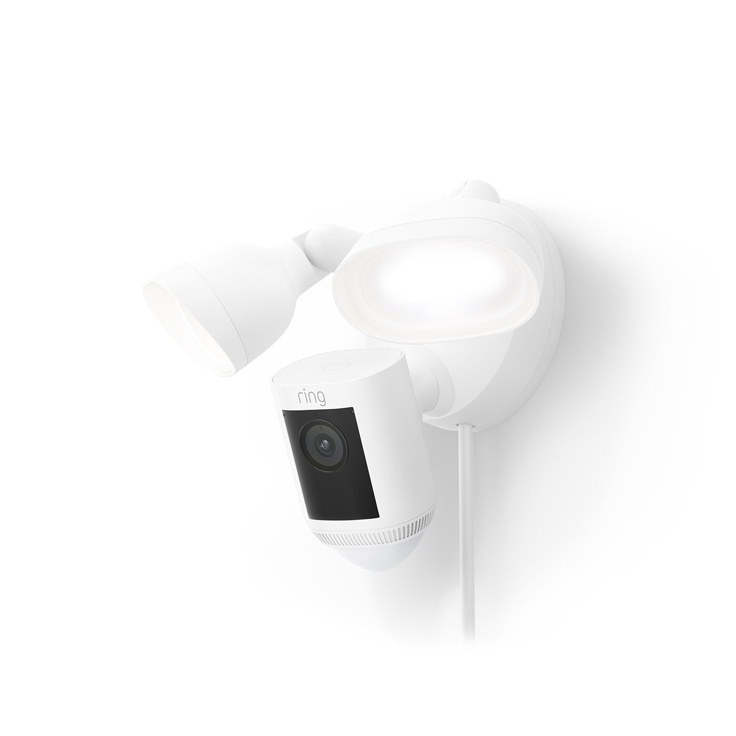 Floodlight Cam Pro (Certified Refurbished)     - Plug-In / White / 1-Pack