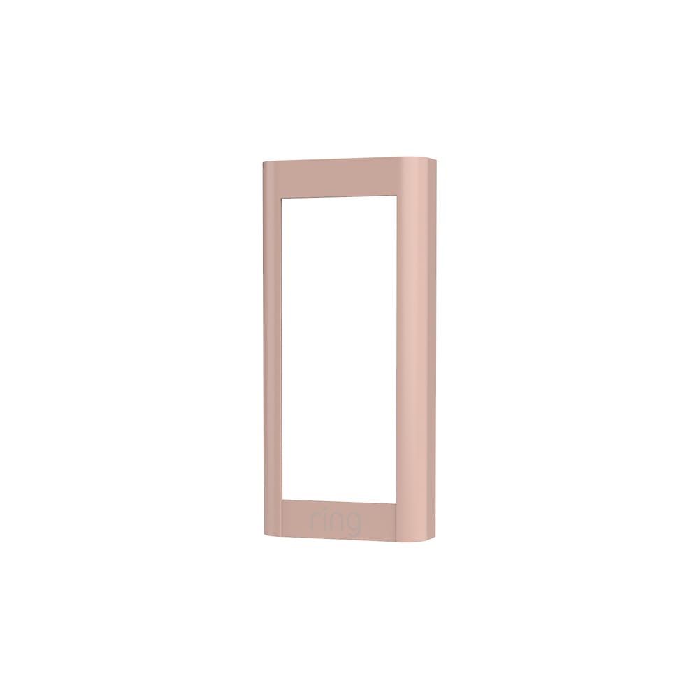 Interchangeable Faceplate (Video Doorbell Wired) - Light Burgundy
