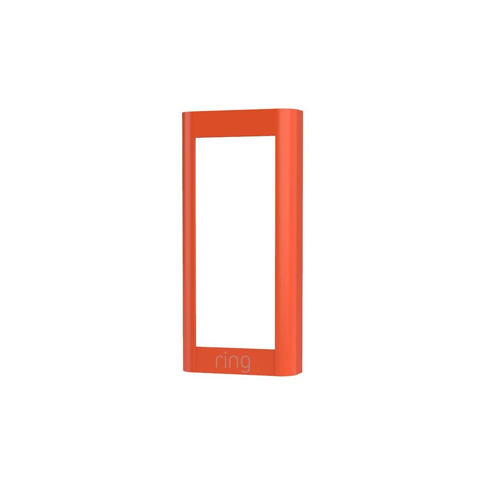 Interchangeable Faceplate (Video Doorbell Wired) - Firecracker