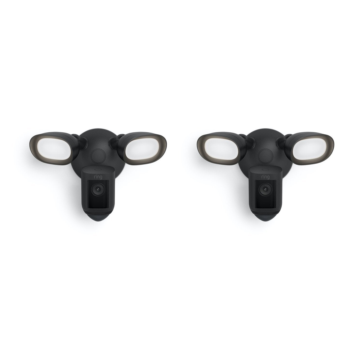 Floodlight Cam Pro (Featuring Retinal 2K) - Wired / Black / 2-Pack