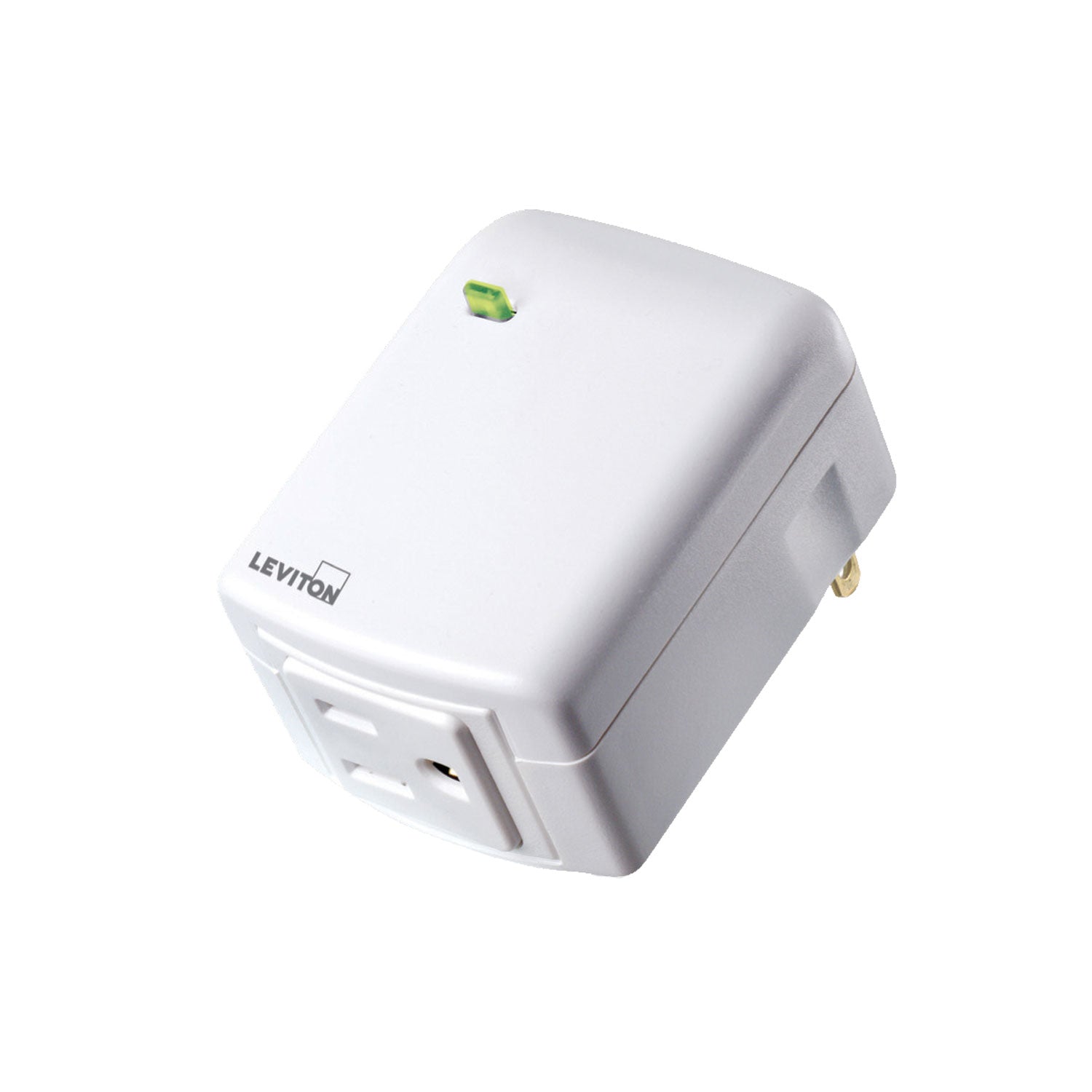 Leviton Decora Smart Plug-In Outlet (for Works with Ring Alarm Security System) - White
